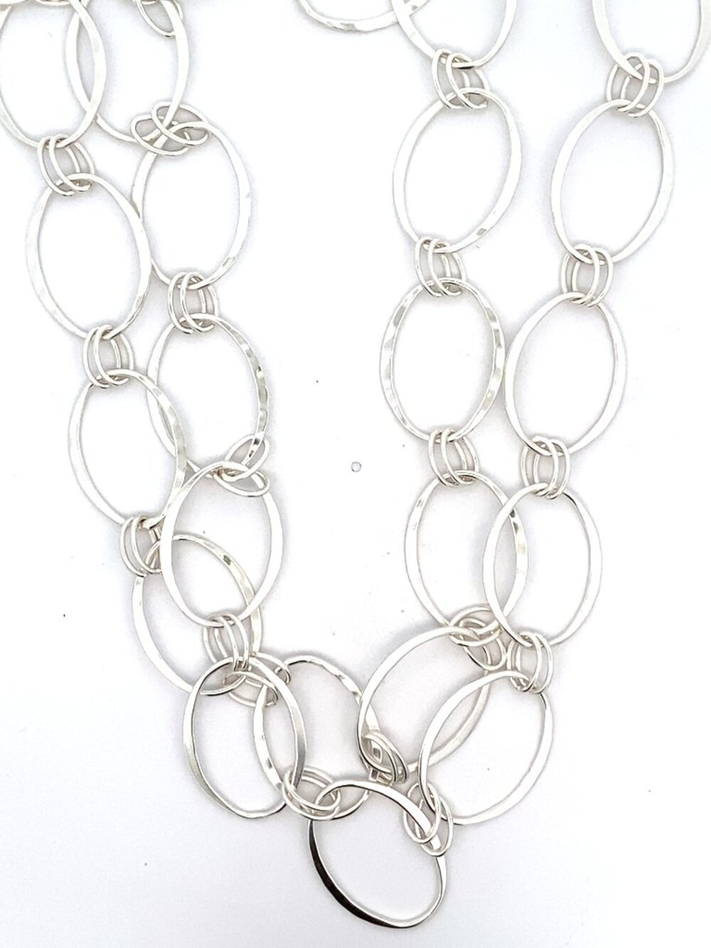 RLM Studio Sterling Silver Oval Link Necklace - 34"